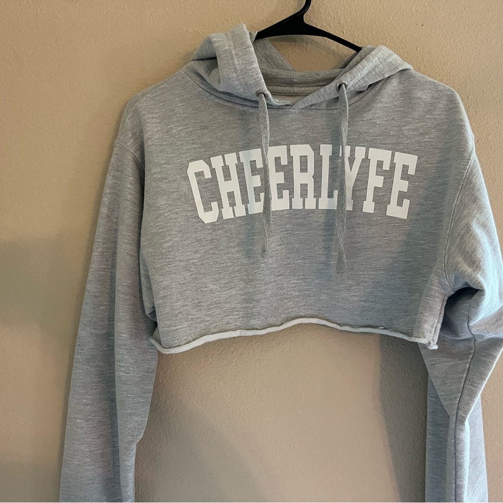 Adult small Cheerlyfe cropped hoodie